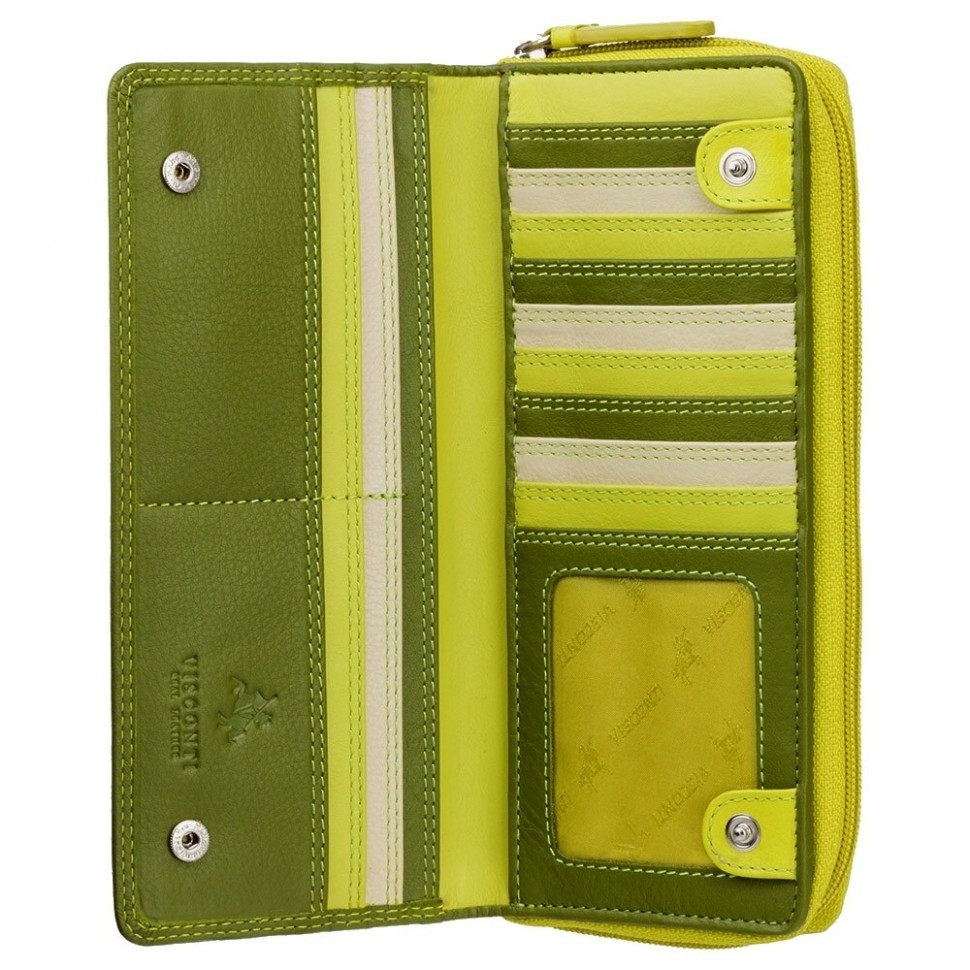 Visconti RB55 dámská kožená peněženka zelená