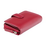Visconti dámská kožená peněženka Heritage HT 33 tmavě červená