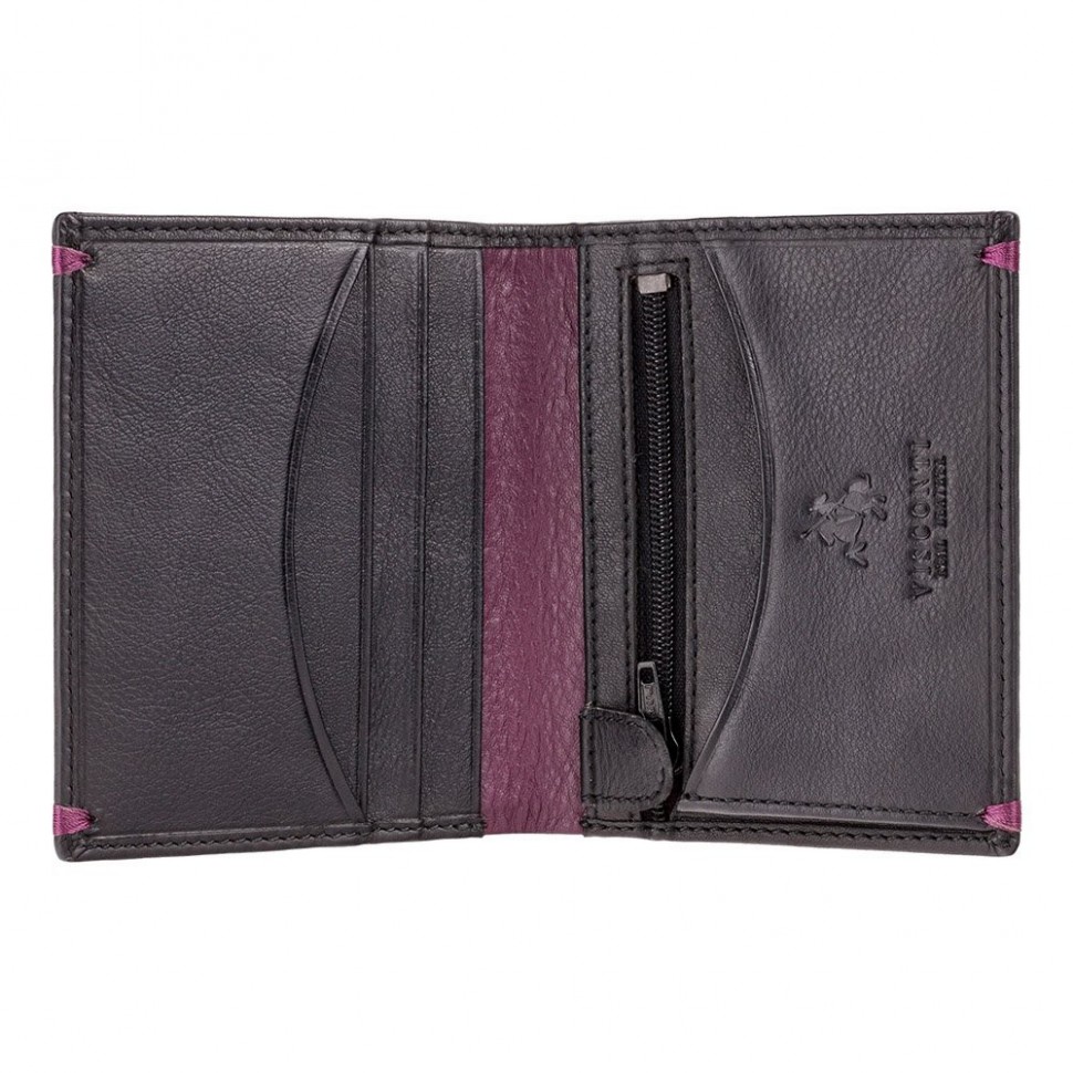 Visconti kožená peňaženka s vreckom na zip AP61