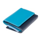 Visconti menší modrá rozkládací peněženka s RFID