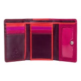 Visconti menší fialová rozkládací peněženka s RFID
