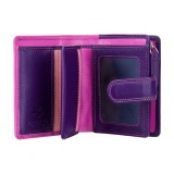 Visconti dívčí kožená peněženka s RFID růžová