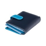 Visconti dívčí kožená peněženka s RFID modrá