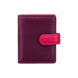 Visconti dievčenská kožená peňaženka s RFID fialová