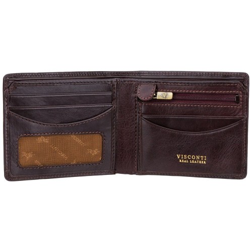 Visconti elegantná pánska kožená peňaženka