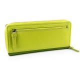 Visconti dámská kožená peněženka RAINBOW RB55 zelená