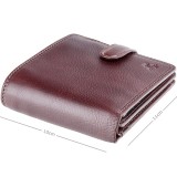 Visconti pánská kožená peněženka zip a klopa TSC42