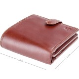Visconti pánská kožená peněženka zip a klopa TSC42
