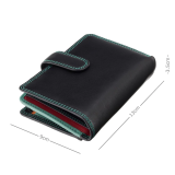 Visconti farebná dámská kožená peňaženka s RFID